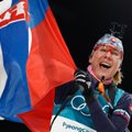 Кузьмина финишировала с флагом, у Домрачевой первая медаль в Пхенчхане