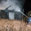 FOTOD: Saaremaal põles saun maani maha