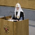 Patriarh Kirill pani riigiduumale südamele hukutavate tänapäevaste pseudoväärtustega võitlemise