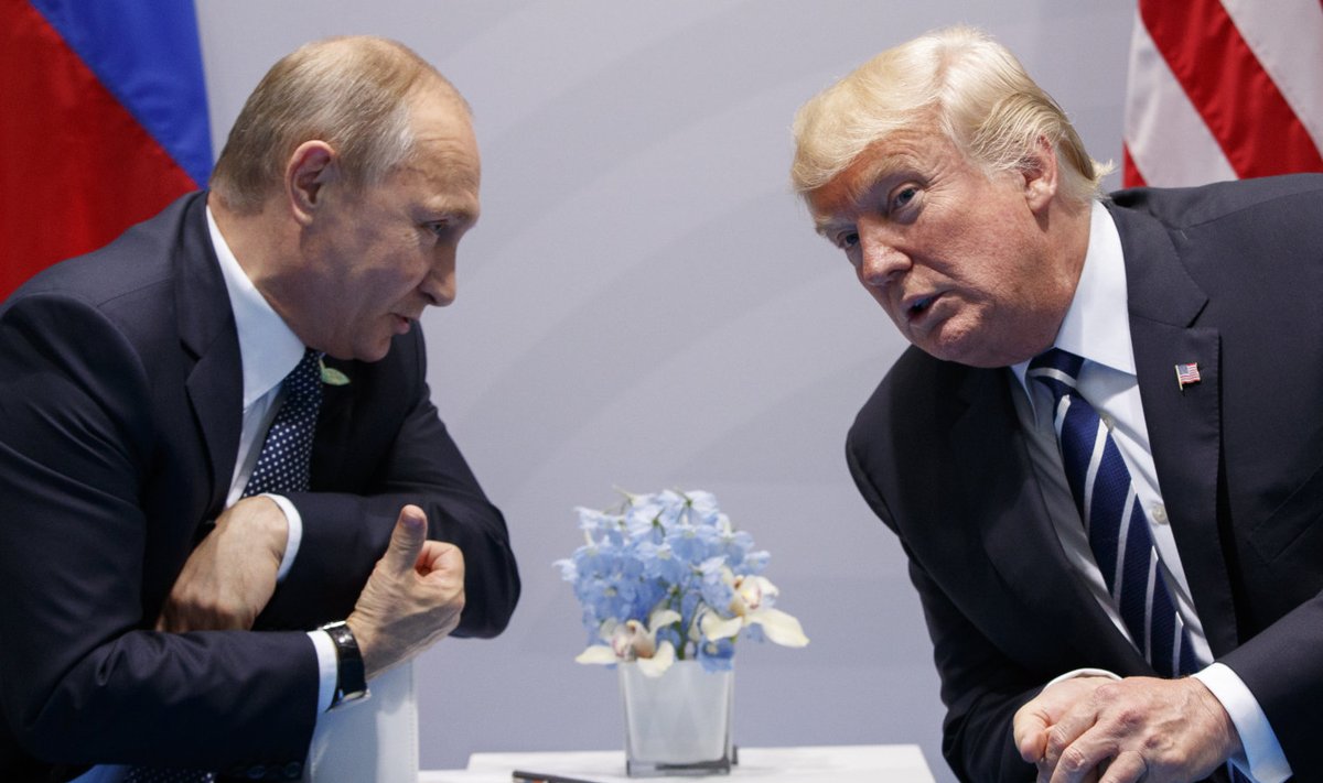Putini ja Trumpi eelmine kohtumine oli 7. juulil Hamburgis G20 kohtumisel