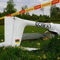 ФОТО | Трагедия в Литве: недалеко от границы с Россией разбился планер, пилот погиб 