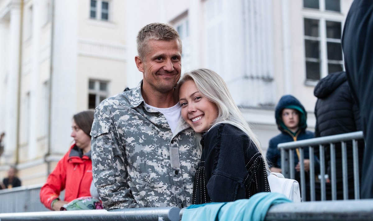 Joel ja Laura Terminaatori kontserdil Rally Estonia avapäeval eelmisel nädalal.