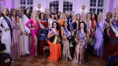ФОТО | Роскошные наряды и красивые дамы: на конкурсе красоты раздали кучу титулов „мисс“ и „миссис“