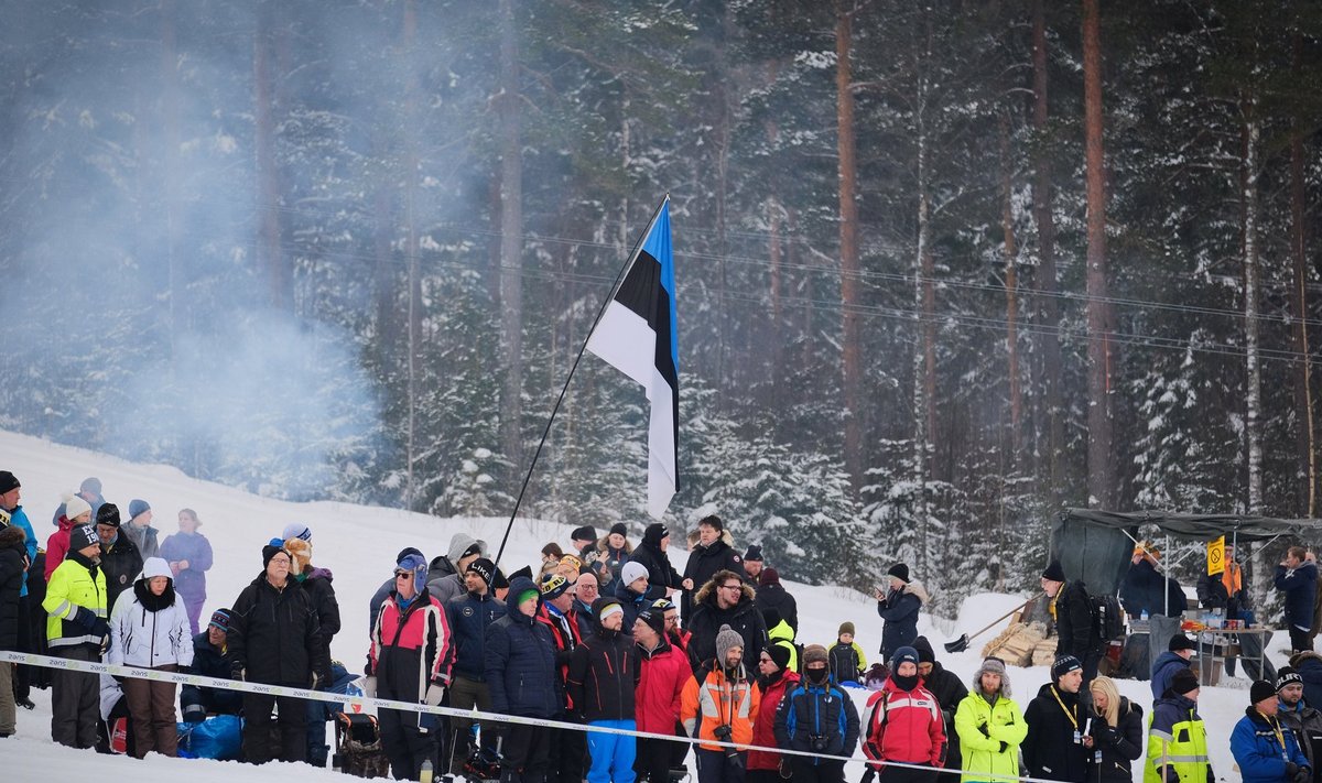 Eesti fännid 2018. aasta Rootsi rallil.