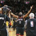 VIDEO | Järjekordse hullumeelse mängu teinud Harden aitas Rocketsi lisaajal võidule Lakersi üle