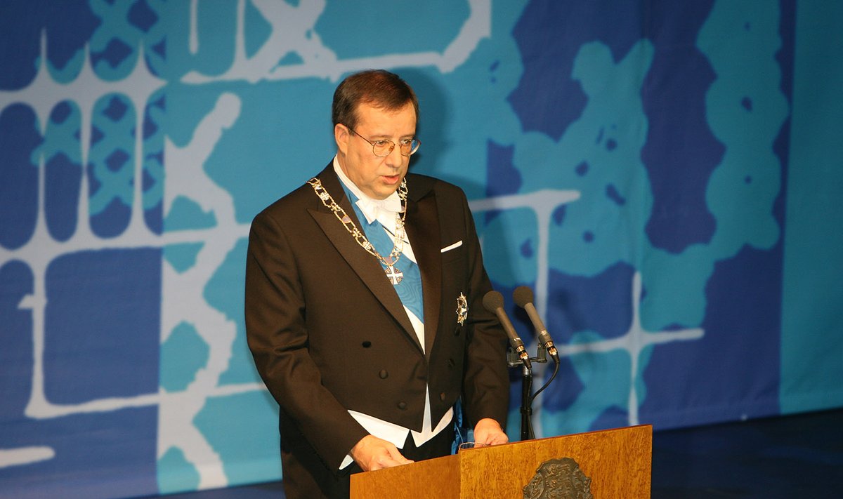President Ilvese esimene vabariigi aastapäevakõne 2007. aastal.