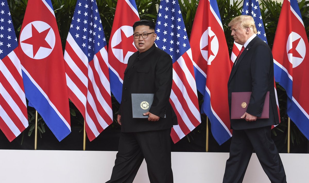 Kim Jong-un ja Donald Trump