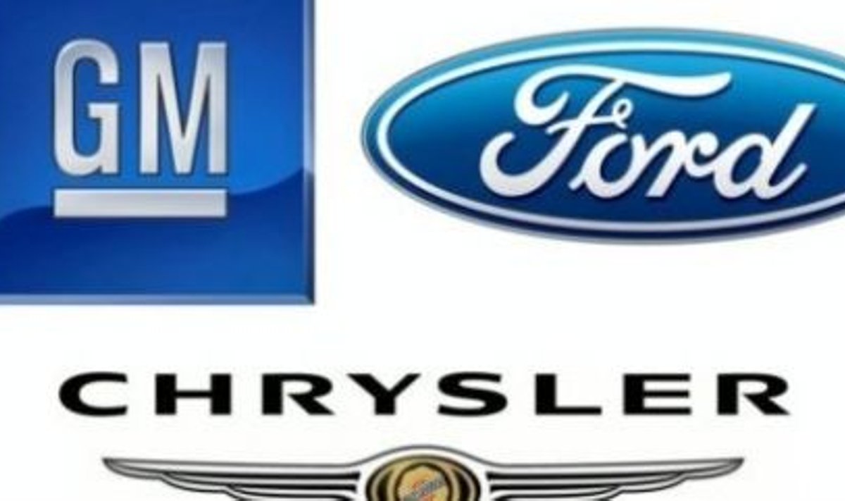 Chrysler, Ford ja General Motors