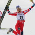 Johaugile kuld, Norrale kaksikvõit. Saksa laskesuusataja jäi napilt medalita