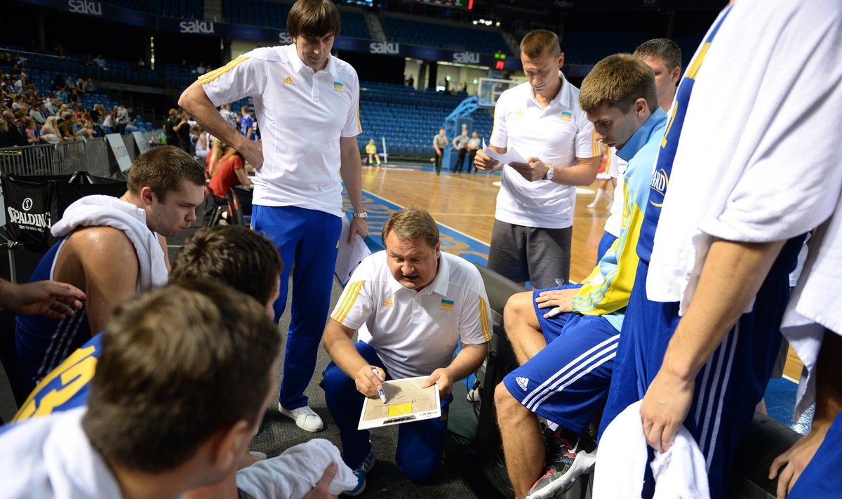 Ukraina korvpallikoondis Tallinna turniiril