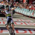 Hispaania velotuuri etapivõit Simon Clarke'ile, Valverde kukkus