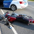 На выходных в Йыгевамаа произошло несколько ДТП с участием пьяных мотоциклистов