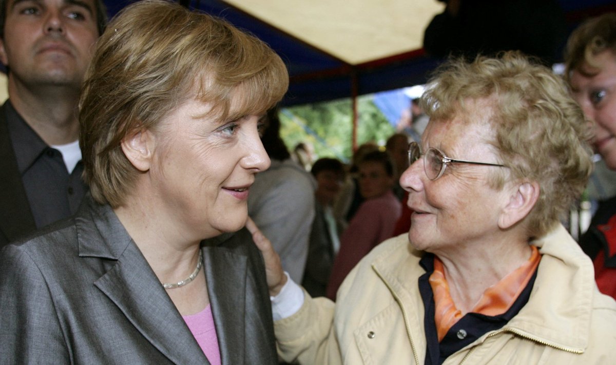 Angela Merkel, Herlind Kasner