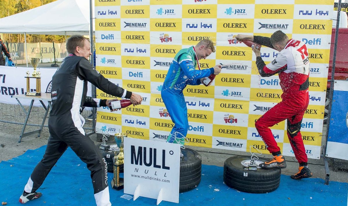 Fotol klassi KZ2 võitja Siim Leedmaa. Foto autor Tõnis Krikk.