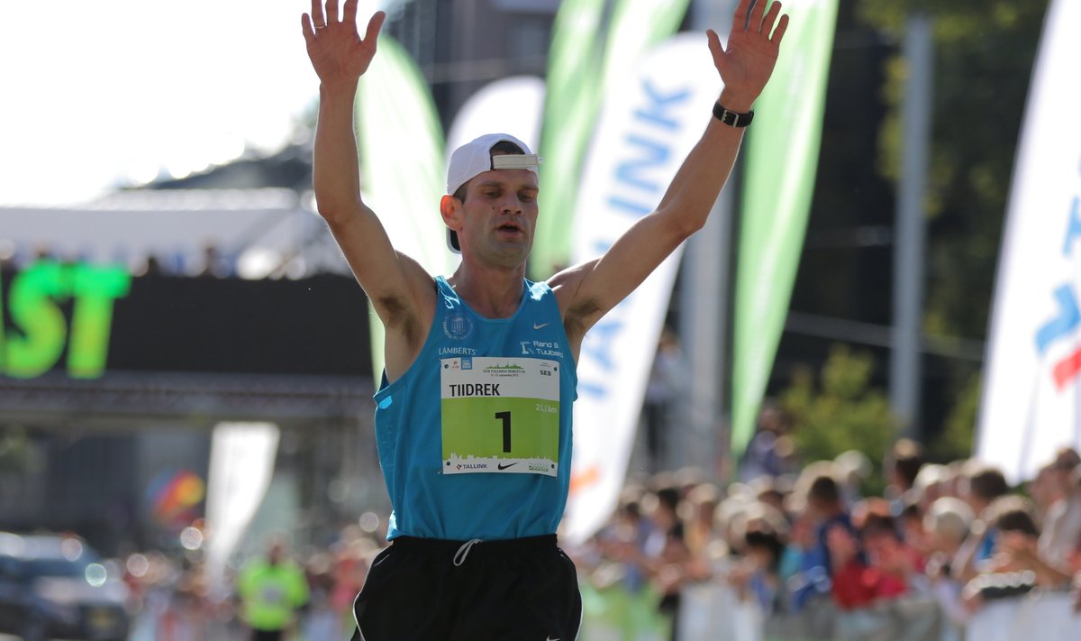 Tiidrek Nurme SEB Tallinna Maratonil