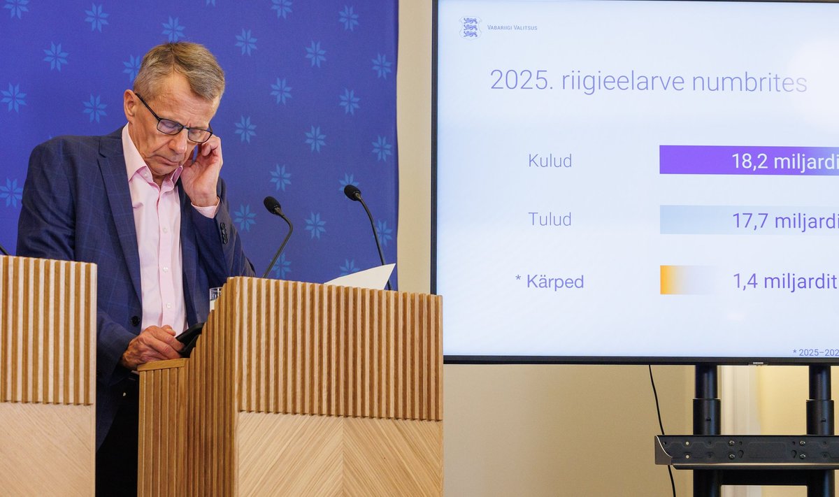 Riigieelarve pressikonverents 25. septembril 2024.