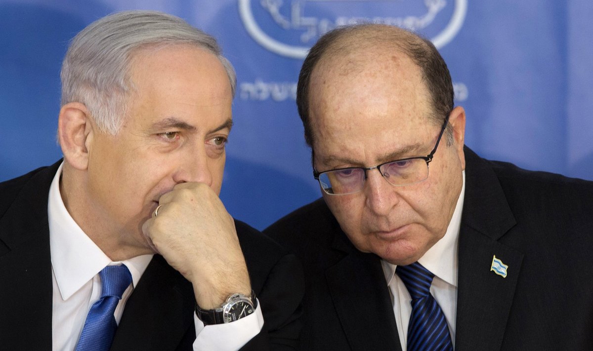 Benjamin Netanyahu ja Moshe Yaalon
