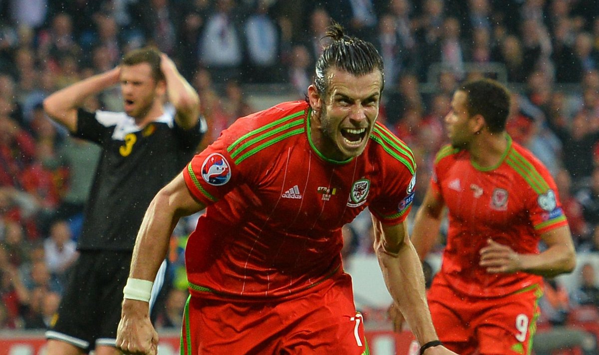 Belgia võrgu sahistamine on Gareth Bale’ile tuttav töö. Aasta eest lõi ta Walesi võiduvärava EM-valikmängus.