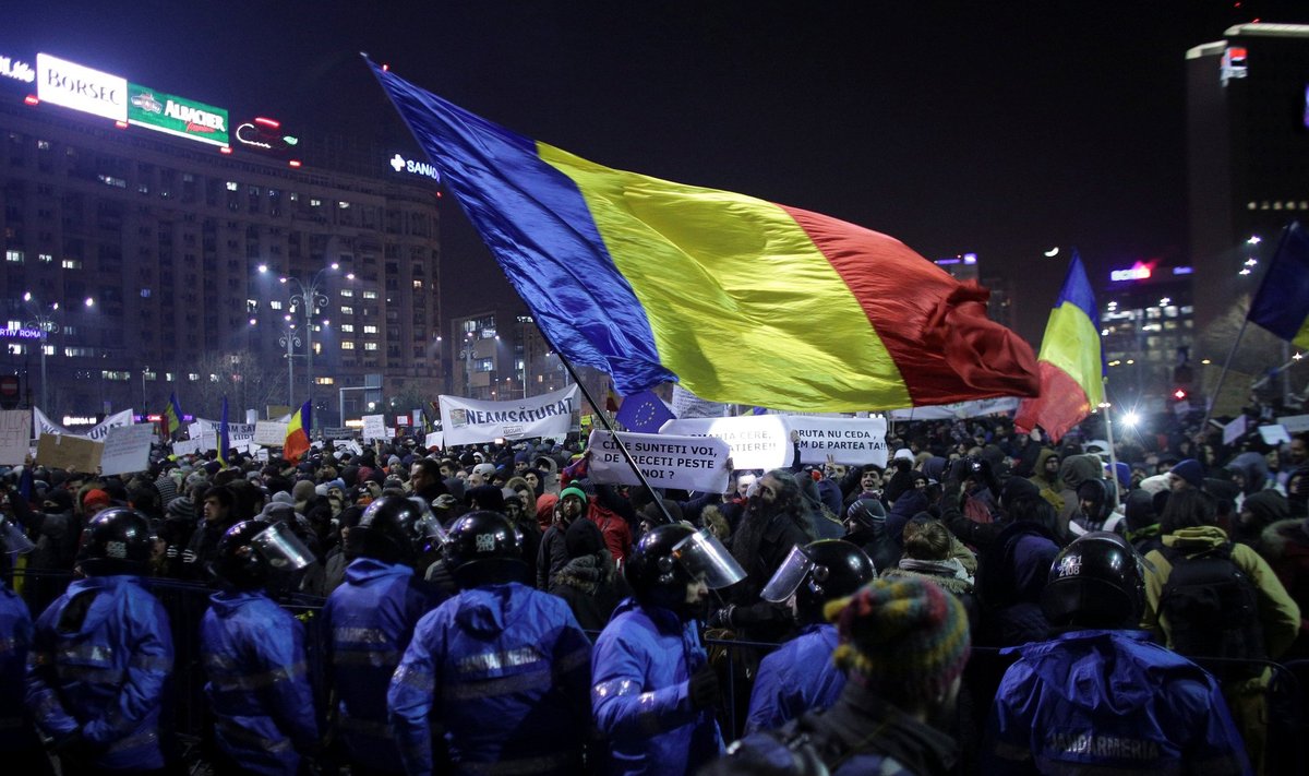 Teisipäeval Bukarestis toimunud korruptsioonivastane meeleavaldus võttis hiiglaslikud mõõtmed. 