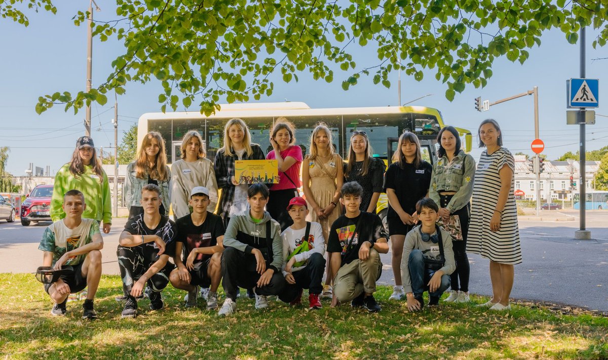 Участники спецпроекта Coca-Cola HBC Eesti Youth Empowerment eri Украина