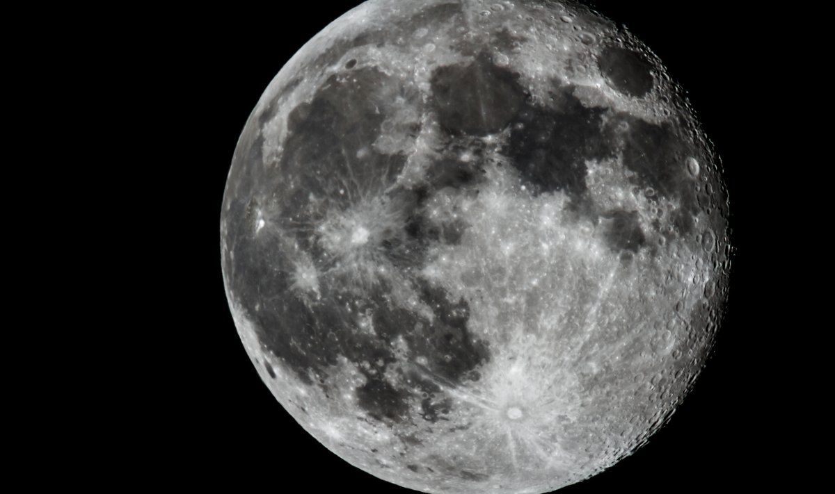 The moon