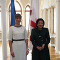 ФОТО: Президент Кальюлайд дала торжественный ужин в честь грузинской коллеги