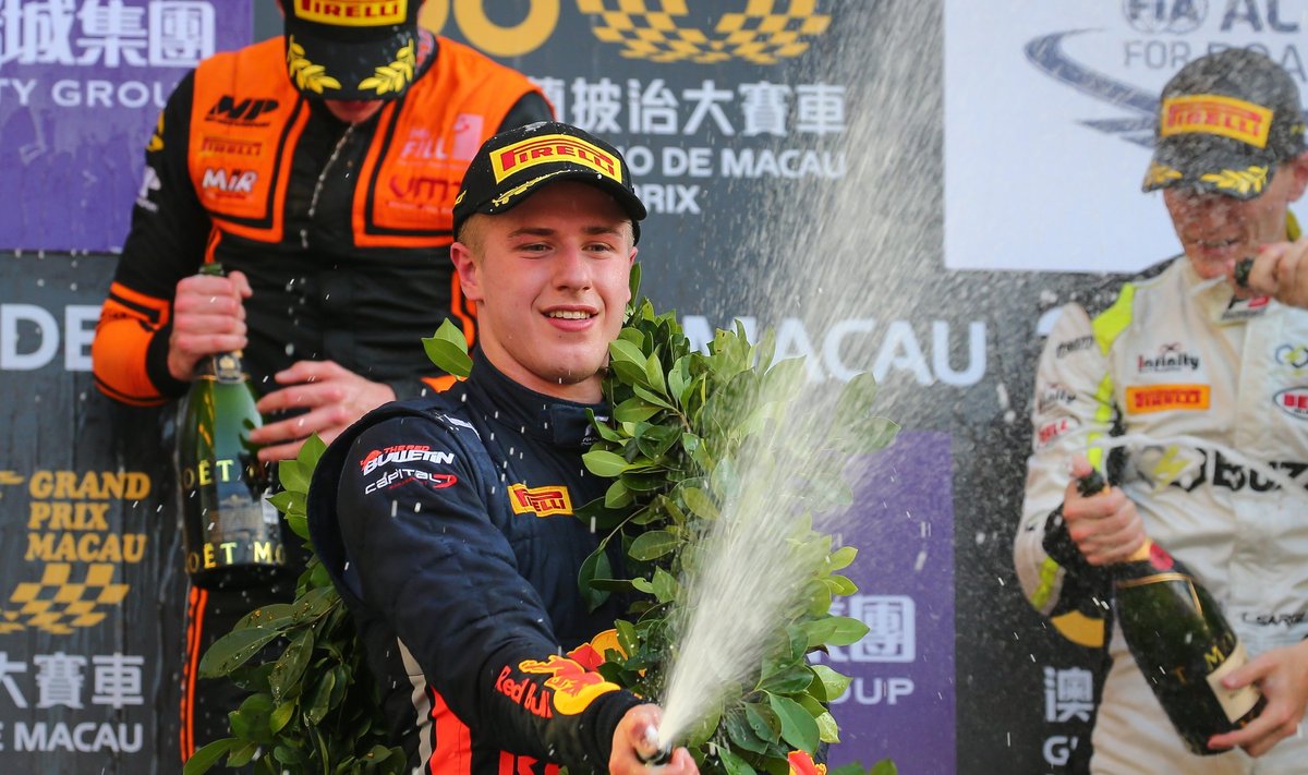Jüri Vips Macau GP-l.