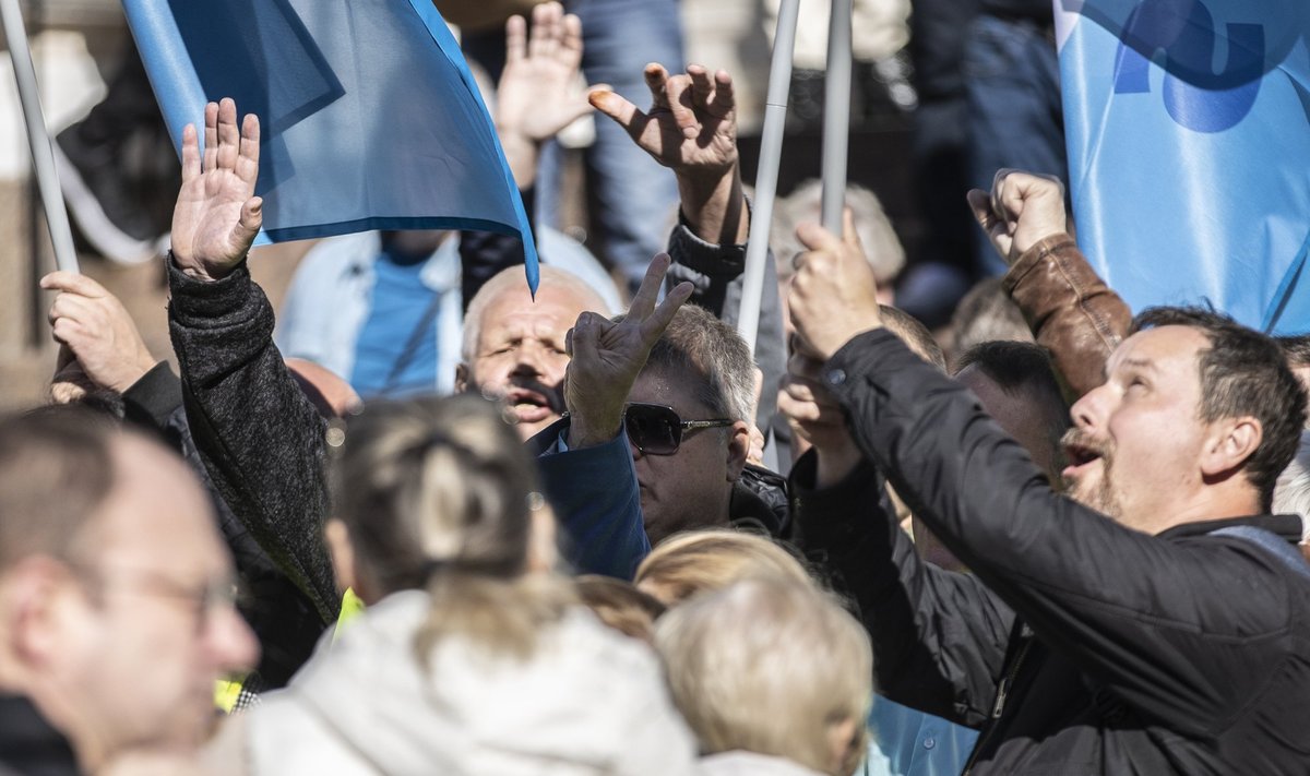 Митинг на Тоомпеа
