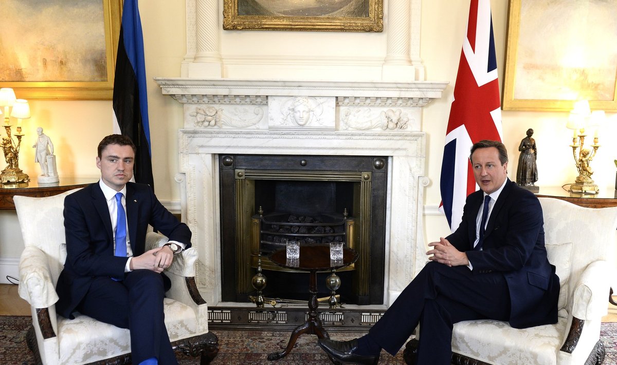 Taavi Rõivas kohtus David Cameroniga