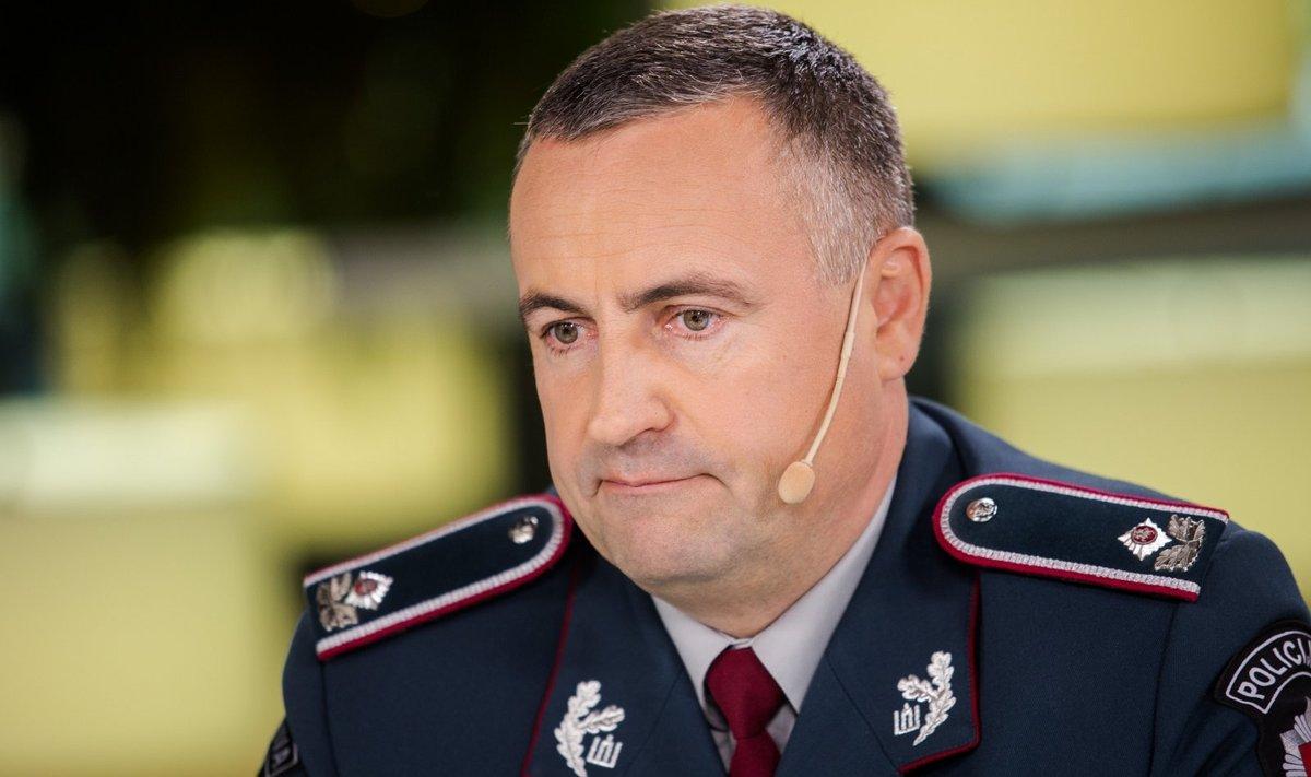  Генеральный комиссар Департамента полиции Литвы Ренатас Пожела.