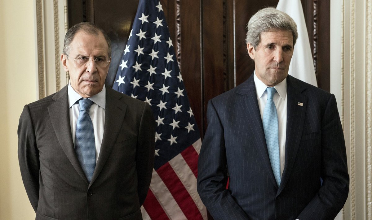 Sergei Lavrov ja John Kerry