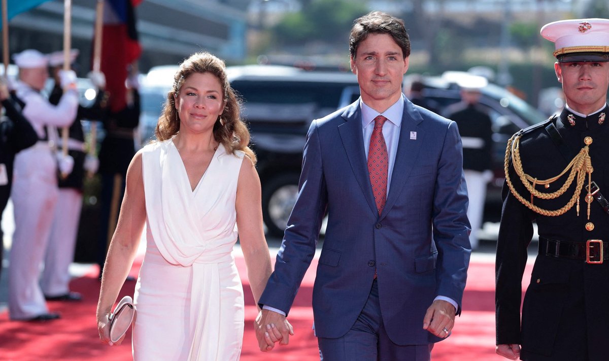 Sophie Grégoire Trudeau ja Justin Trudeau