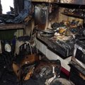 ФОТО: В Тапа при пожаре погиб мужчина