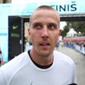 DELFI VIDEO | Tallinna tänavatel poolmaratoni lõpetanud Rain Veideman: ma pole varem nii pikka distantsi jooksnudki