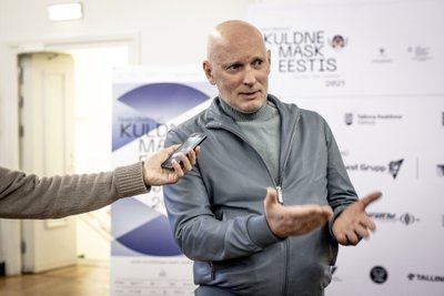 Gorbatšovi näitlejad Jevgeni Mironov ja Tšulpan Hamatova pressikonverents
