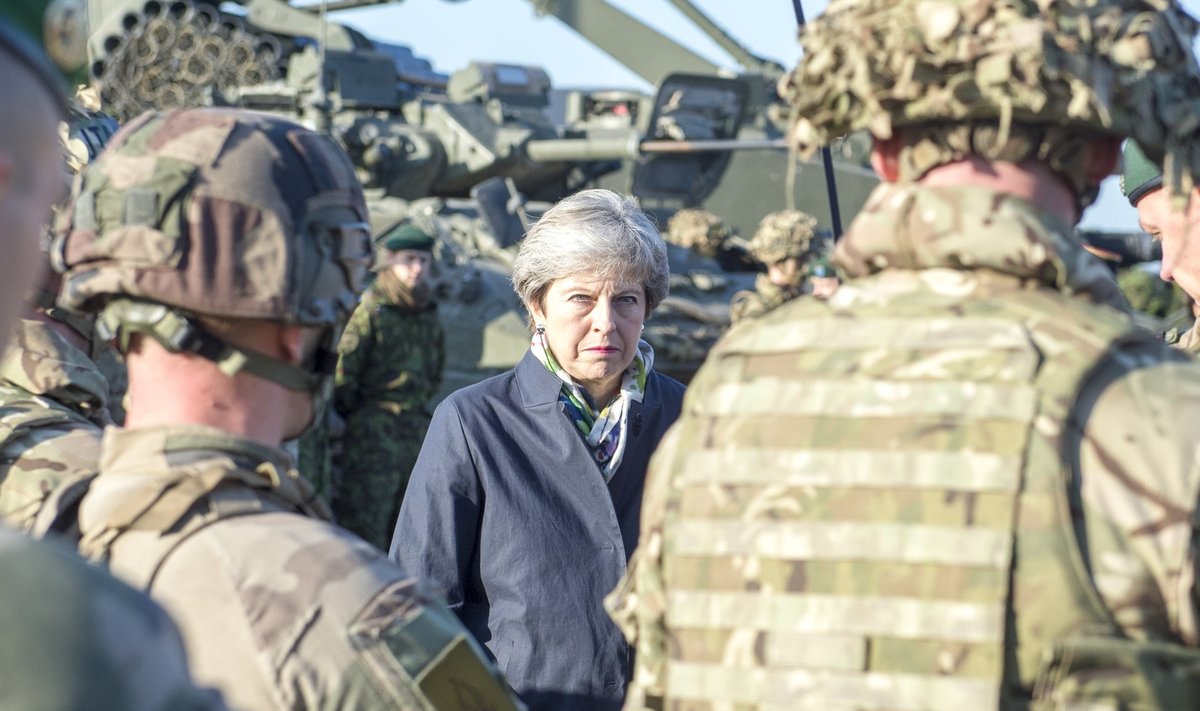 Prime Minister Jüri Ratas, Prime Minister of the United Kingdom Theresa May, and Prime Minister Emmanuel Macron Tapa will meet with the NATO Battle Group troops in the morning of September 29.