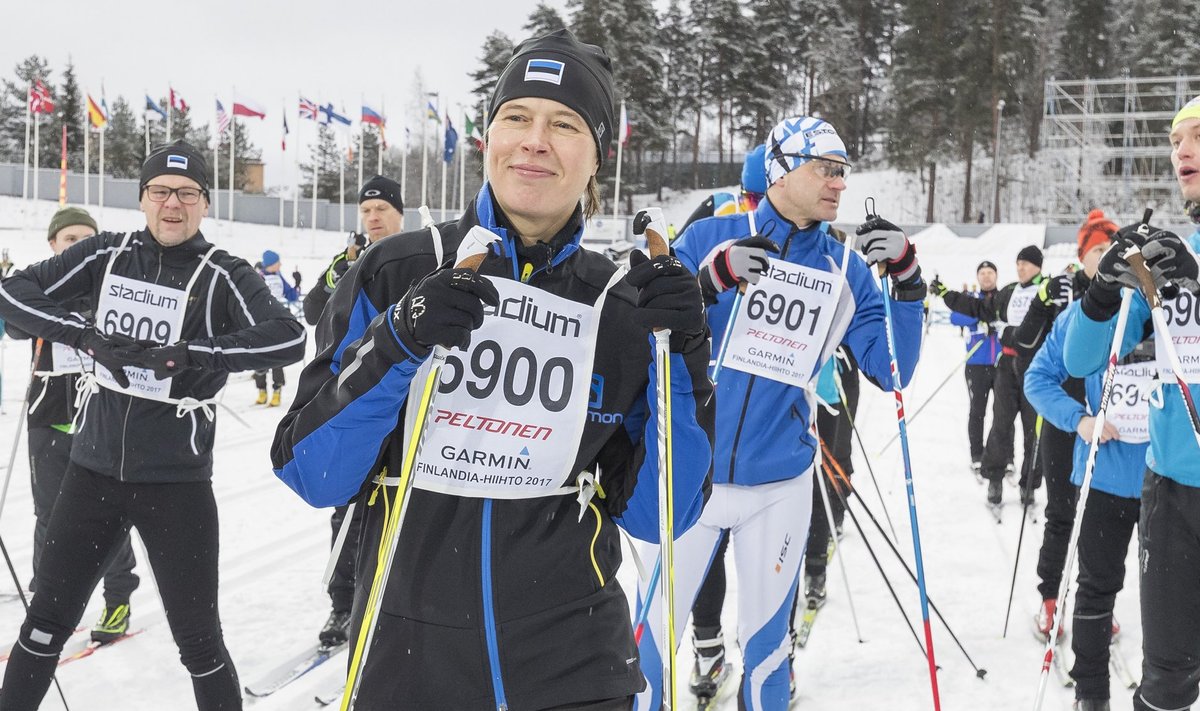 President Kersti Kaljulaid osales Soome suurimal rahvaspordiüritusel Finlandia-hiihto, saavutades 50 km vabatehnikaga suusamaratonil naiste seas 70. koha.