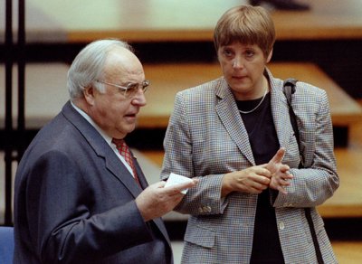Helmut Kohl ja Angela Merkel 1995. aastal