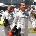 Rosbergi meenutus: Schumacher ei lasknud mind võistluse eel WC-sse ja ajas mind närvi