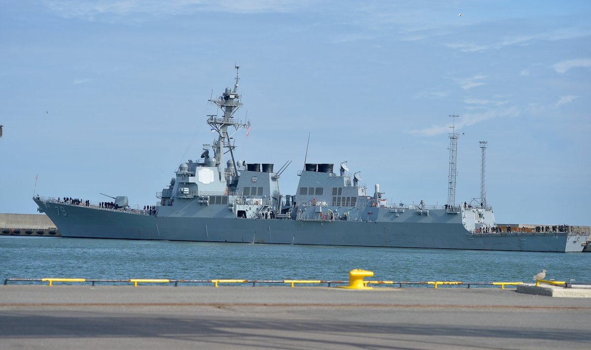 USS Oscar Austin Tallinnas