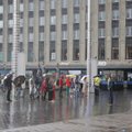 ФОТО | В Таллинне дождь не помешал людям встать в цепь солидарности с народом Беларуси