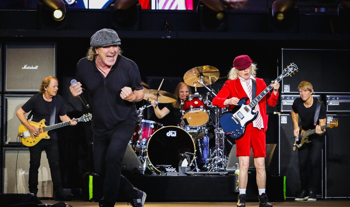 24 июля 2025 года AC/DC выступят на Таллиннском певческом поле