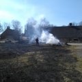 FOTOD: Viljandimaal süttis pool hektarit kulu, tuli ohustas ka lähedal asuvaid hooneid