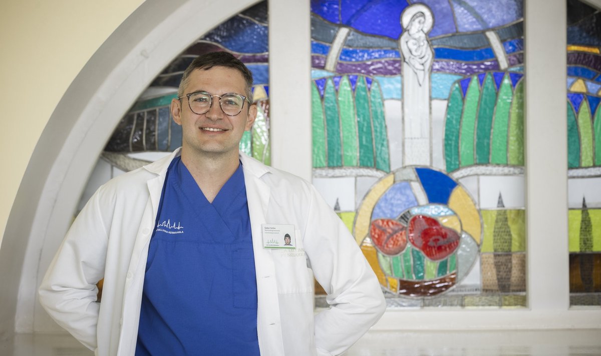 Gabor Szirkol on palju ameteid: ta on günekoloog, mammoloog, rinnakirurg ja takkapihta Ida-Tallinna haigla juhtivarst.