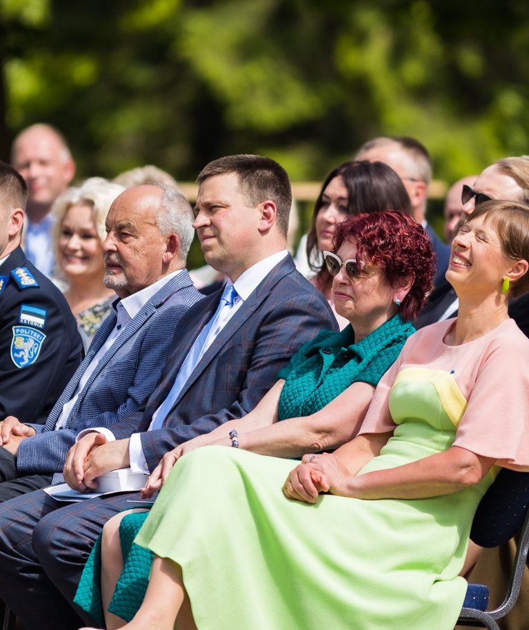 Seekordsed teenetemärgid anti üle Kadriorus ürituse "Eesti tänab" raames.