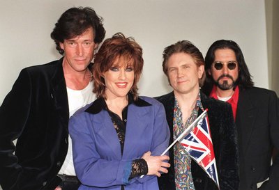 VÕITJAD Katrina and the Waves 1997. aastal pärast Eurovisioni võitu.