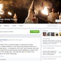 Ajuvaba pagulaste vastane grupp reklaamib end Ku Klux Klani fotoga, kuid eitab seoseid rassismiga