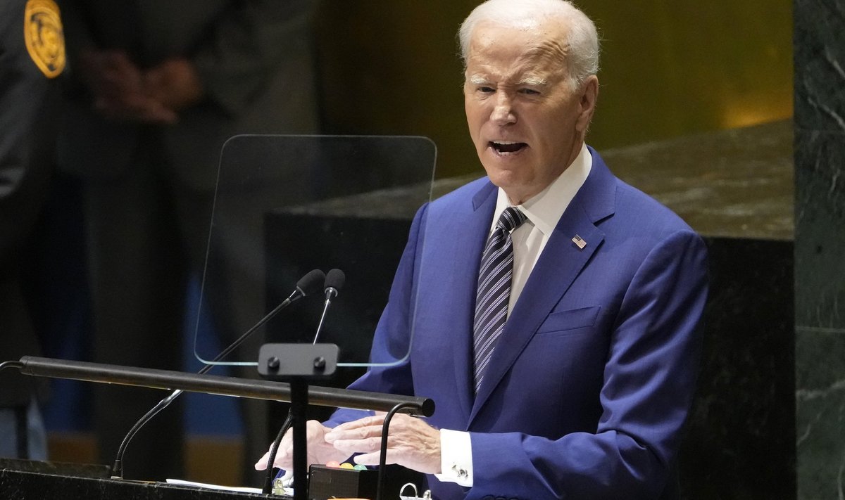 Biden ÜRO Peaassamblee kogunemisel