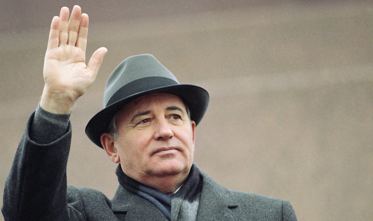 Nõukogude Liidu esimene ja viimane president Mihhail Gorbatšov.