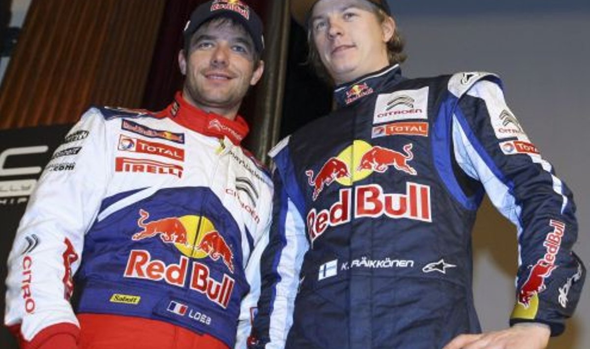 Sebastien Loeb & Kimi Räikkönen